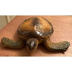 Vintage Larami Sea Turtle 7" EUC